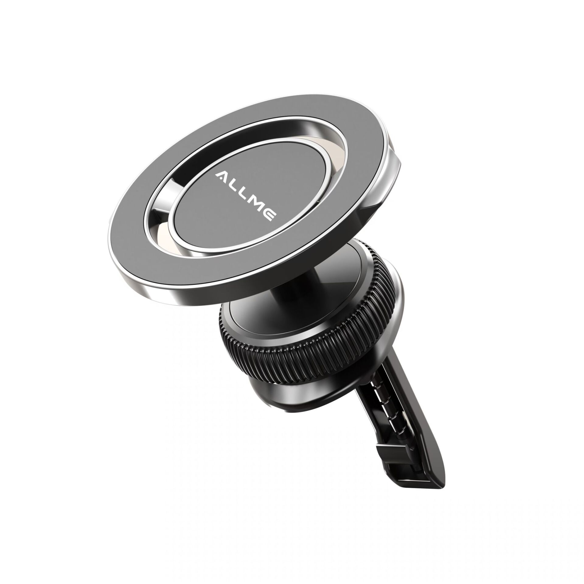 Allme AT030S Magnetic Round Araç İçi Telefon Tutucu Siyah