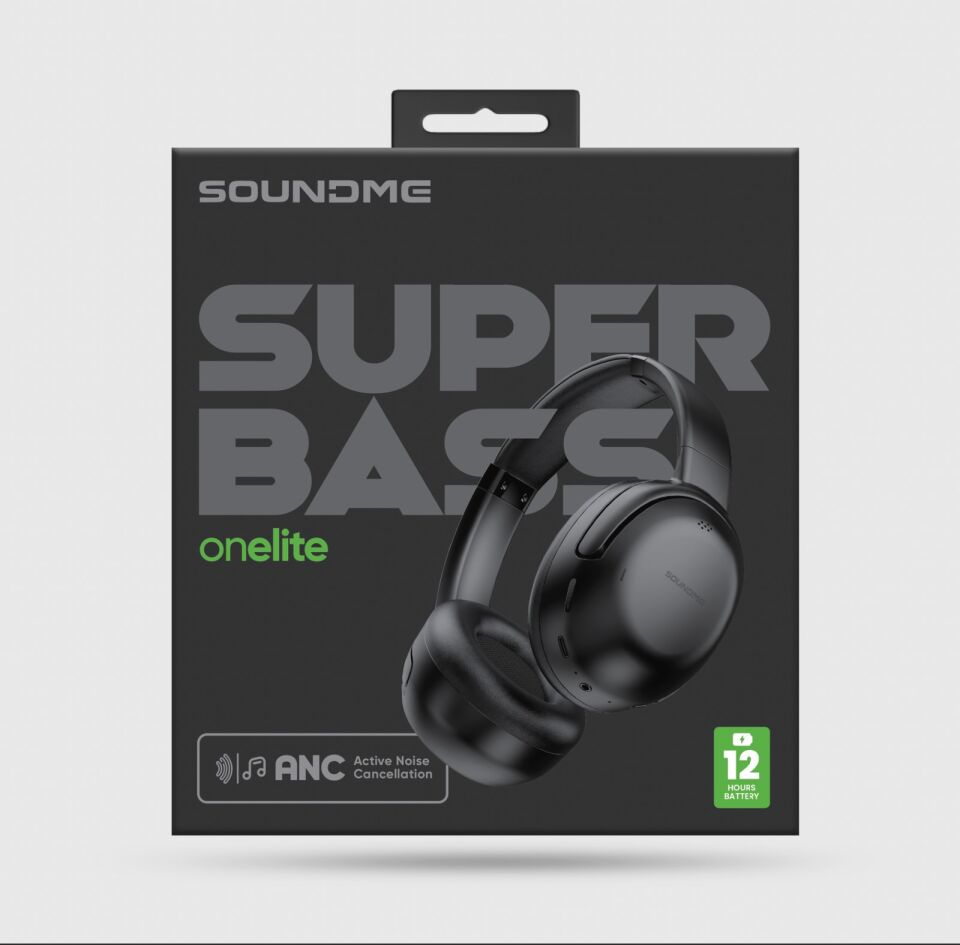 Soundme SM100S OneLite ANC Kulak Üstü Bluetooth Kulaklık