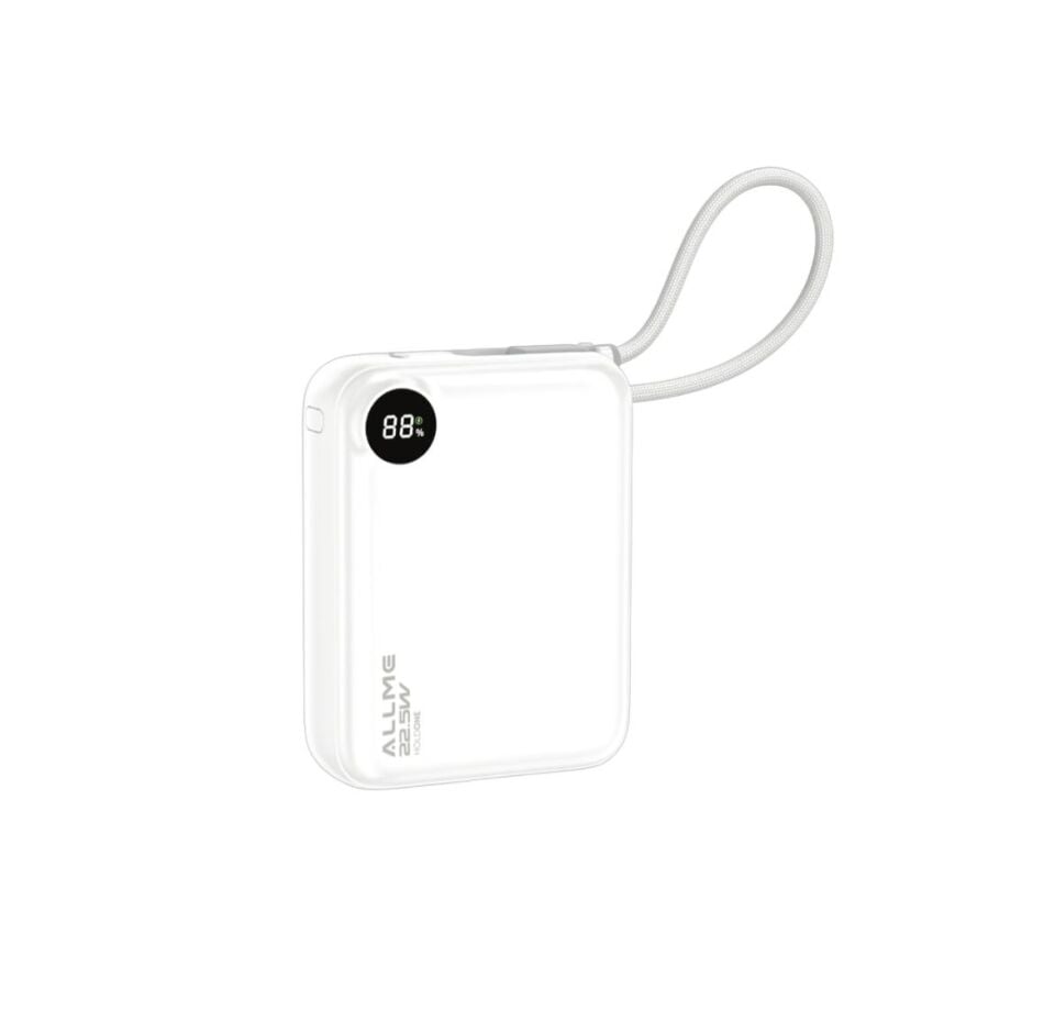 Allme BT014B HoldOne Dahili Kablolu 10.000mAh  Powerbank