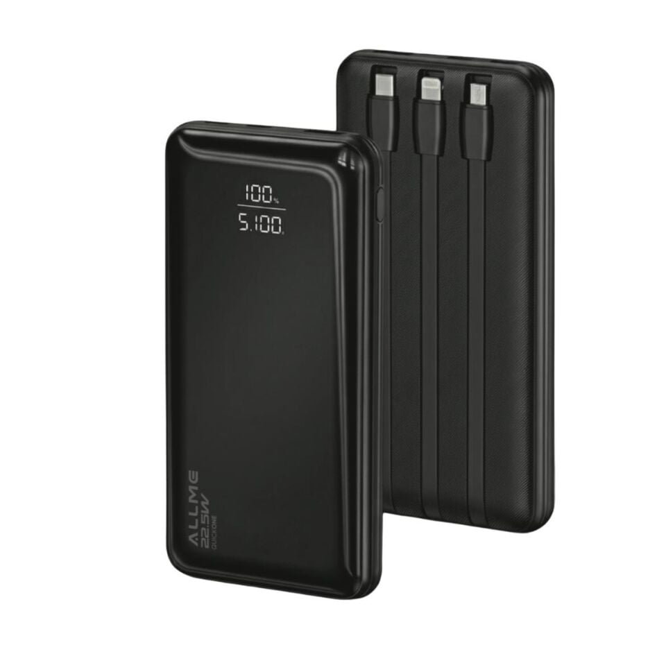 Allme BT013S QuickOne Dahili 3 Kablolu 10.000mAh  Powerbank
