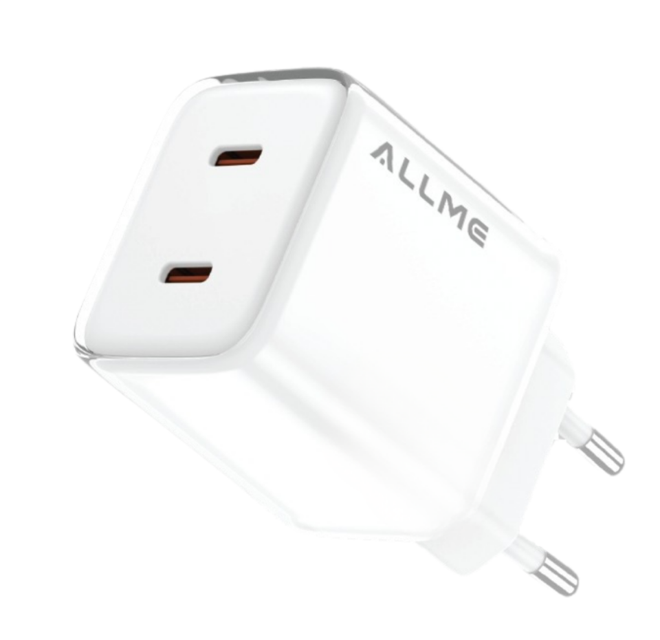 Allme SS45ATC 45W Dual Port Crystal Series GaN Charger