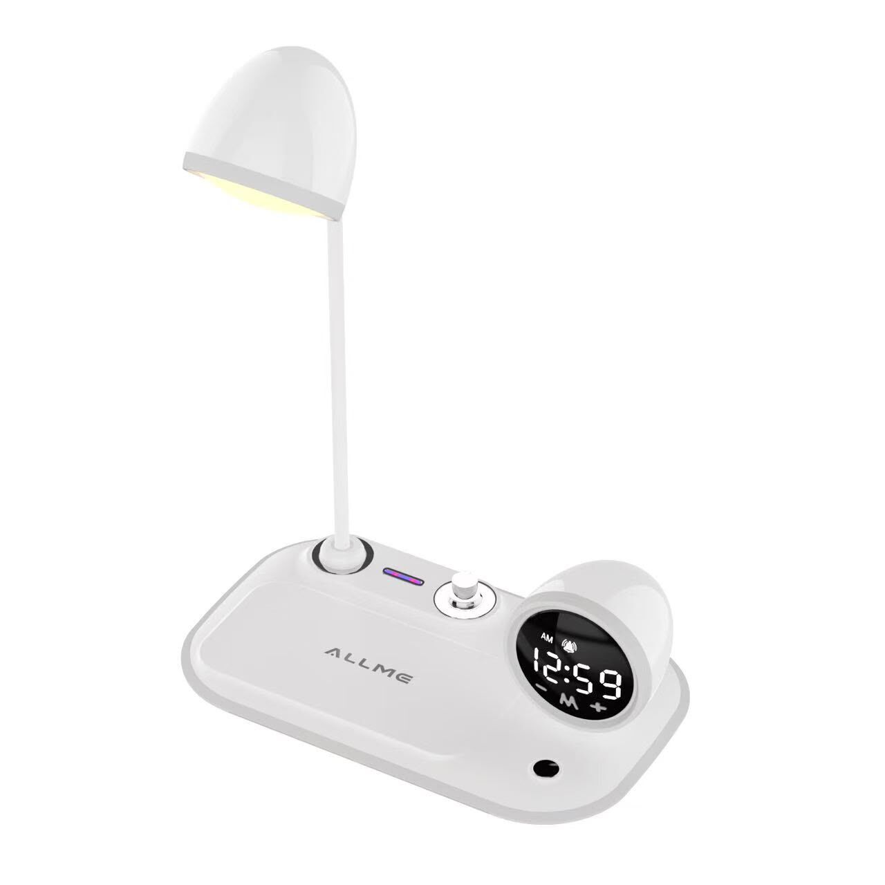 Allme ASB01B SmartBase 3in1 Kablosuz Şarj İstasyonu Beyaz